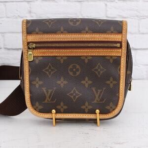 Louis Vuitton Bosphore Monogram Waist & Crossbody Bumbag Leather Purse A4671